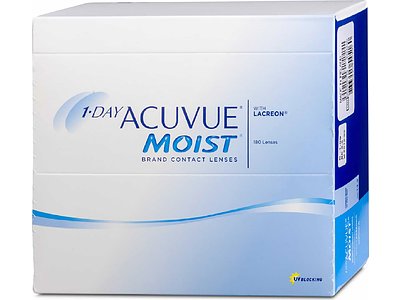 1-Day ACUVUE MOIST (1x180), BC 9,0