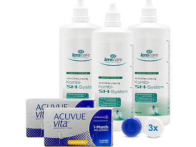 Acuvue vita for Astigmatism, 3x Kombi-SH-System Set
