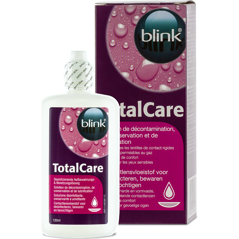 Blink Totalcare Aufbewahrung Abbott Medical Optics (amo) Hartlinsen-Pflege Kontaktlinsen-Pflegemittel 1x120 ml