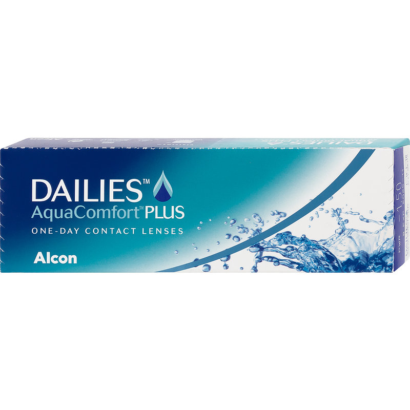 Alcon Dailies Aqua Comfort Plus Contact Lenses (30 lenses)