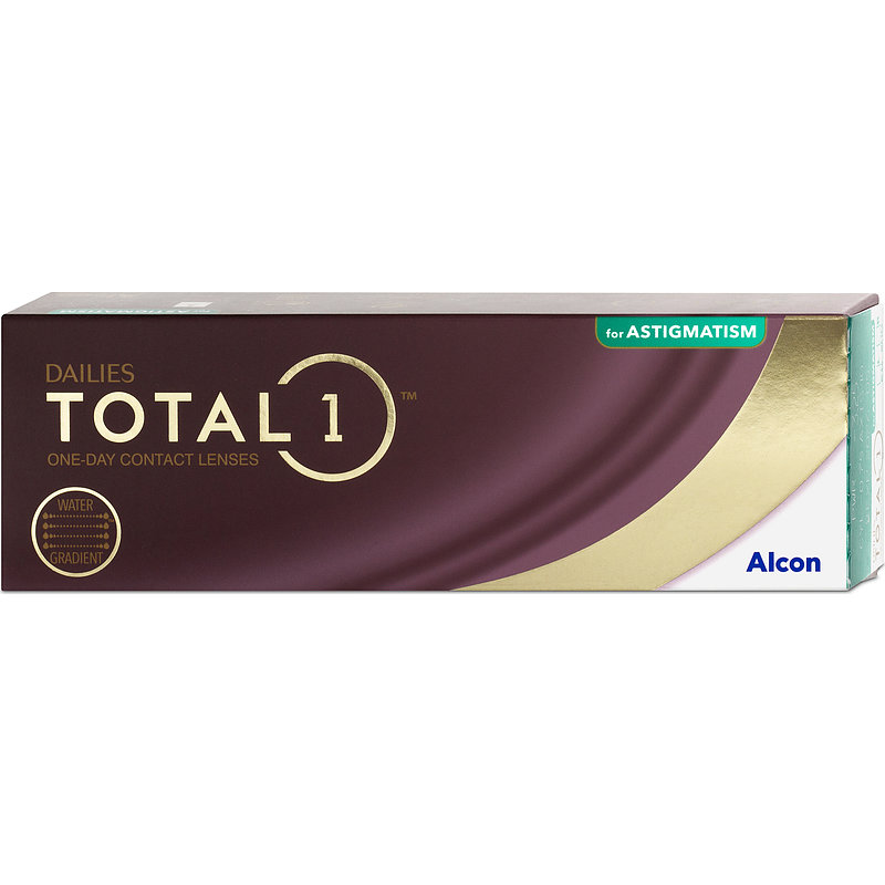 Dailies Total 1 For Astigmatism 30er Box Alcon Tageskontaktlinsen -5,75 Achse 120 Zyl. -1,25