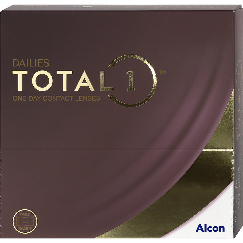 Dailies Total 1 90er Box Alcon Tageskontaktlinsen -9,00