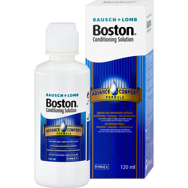 Boston Conditioning Solution Bausch & Lomb Hartlinsen-Pflege Kontaktlinsen-Pflegemittel 1x120 ml