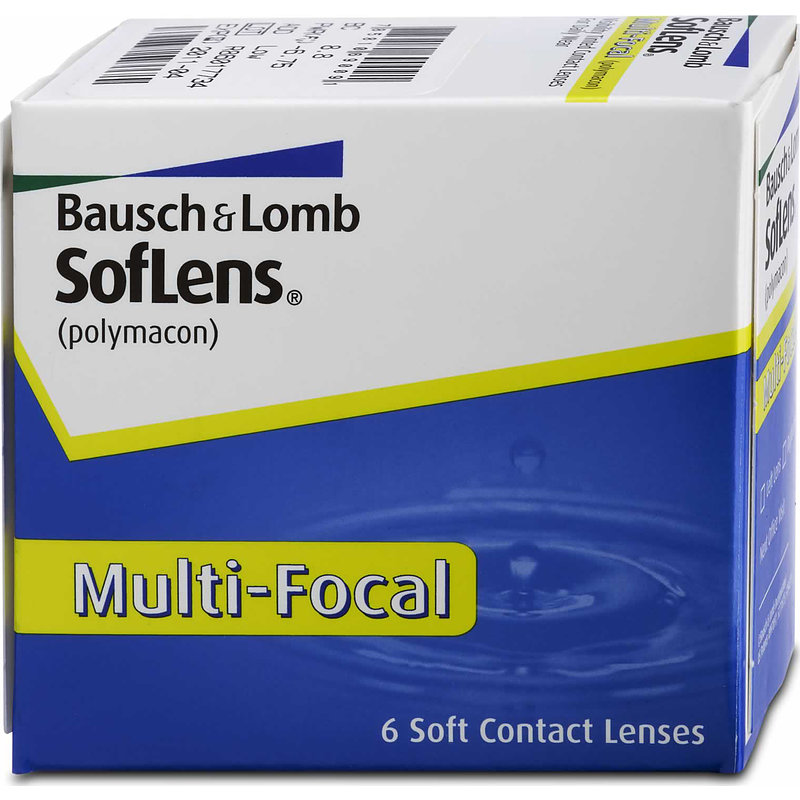 Soflens Multi-focal 6er Box, Bc 8,8 Bausch & Lomb Monatskontaktlinsen 0,00 Add LOW