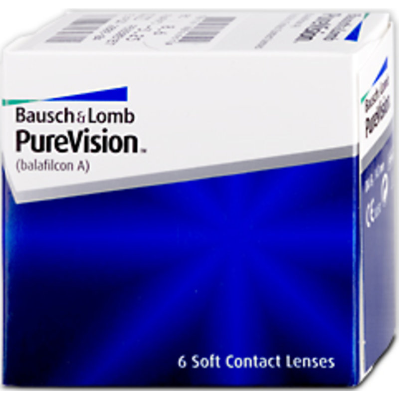 Purevision 6er Box, Bc 8,6 Bausch & Lomb Monatskontaktlinsen -5,25