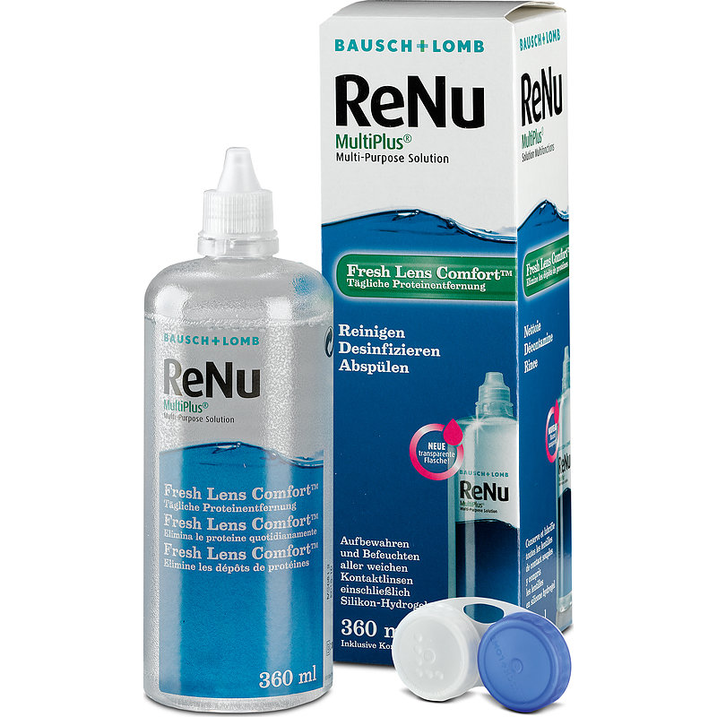 Renu Multiplus Bausch & Lomb All-in-One-System Kontaktlinsen-Pflegemittel 1x360 ml