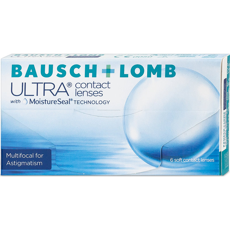 Ultra Multifocal For Astigmatism Monatslinsen Bausch & Lomb Monatskontaktlinsen -0,25 - Bausch & Lomb