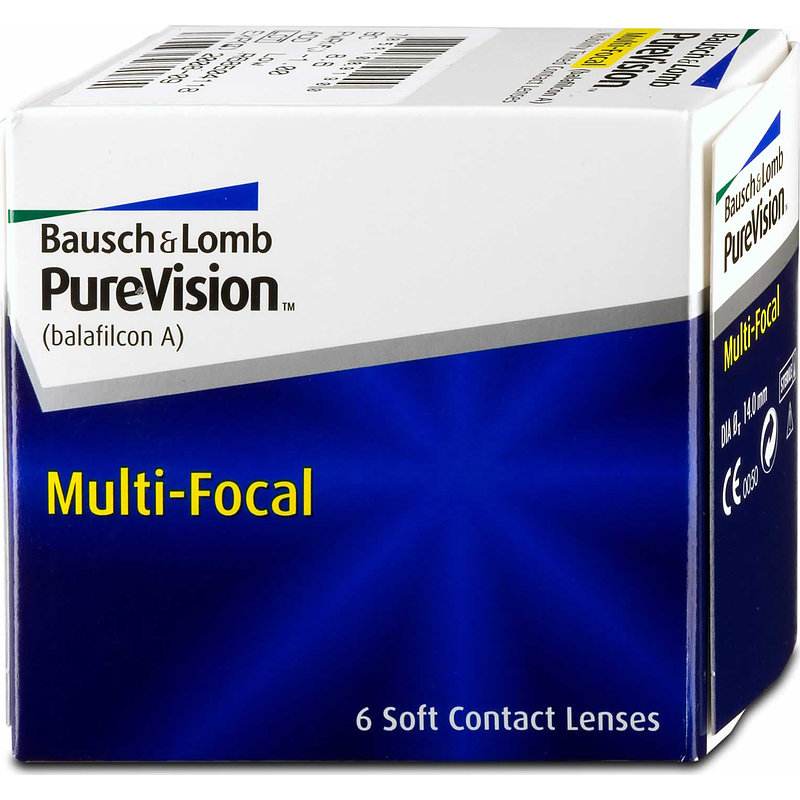 Purevision Multi-focal 6er Box Bausch & Lomb Monatskontaktlinsen +1,25 Add LOW