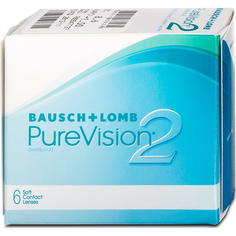 Purevision 2 Hd 6er Box Bausch & Lomb Monatskontaktlinsen -9,00