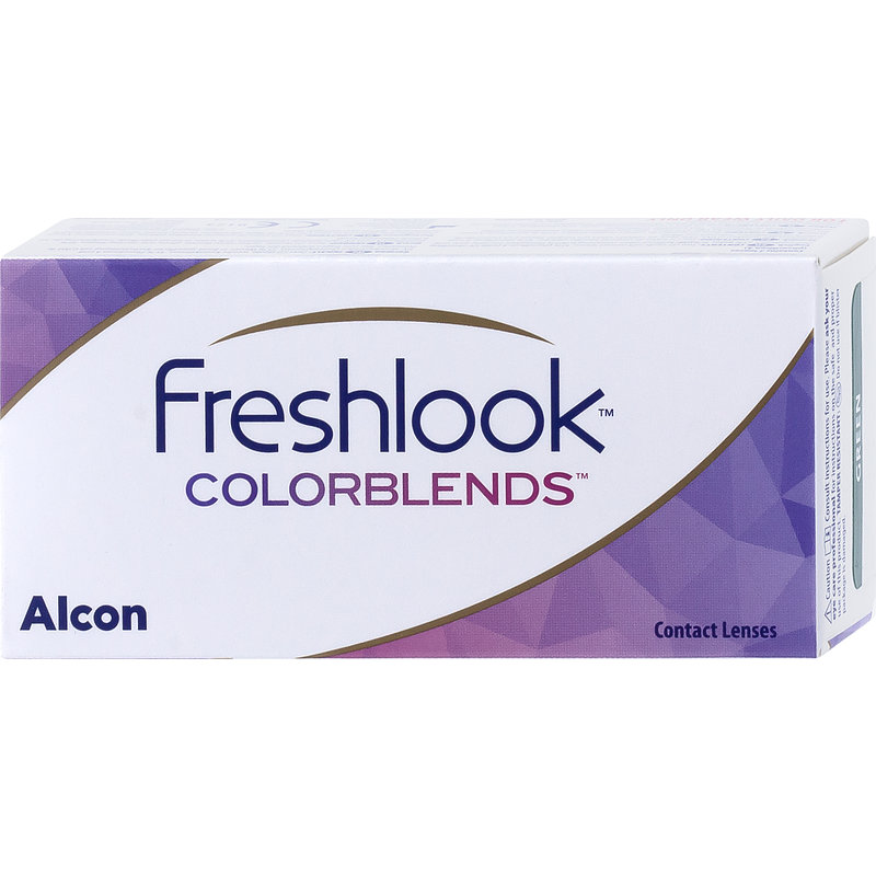 Freshlook Colorblends 2er Box Alcon Monatskontaktlinsen -3,75 Türkis