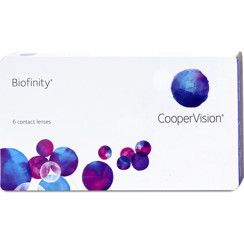 Biofinity 6er Box Cooper Vision Monatskontaktlinsen -9,00