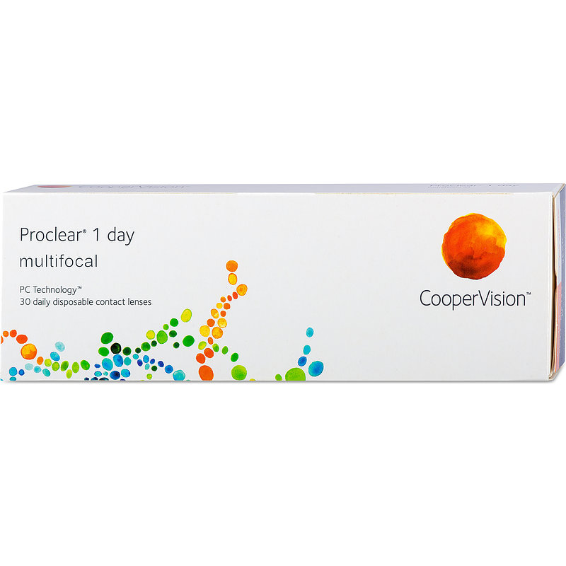 Proclear 1day Multifocal 30er Box Cooper Vision Tageskontaktlinsen +0,75