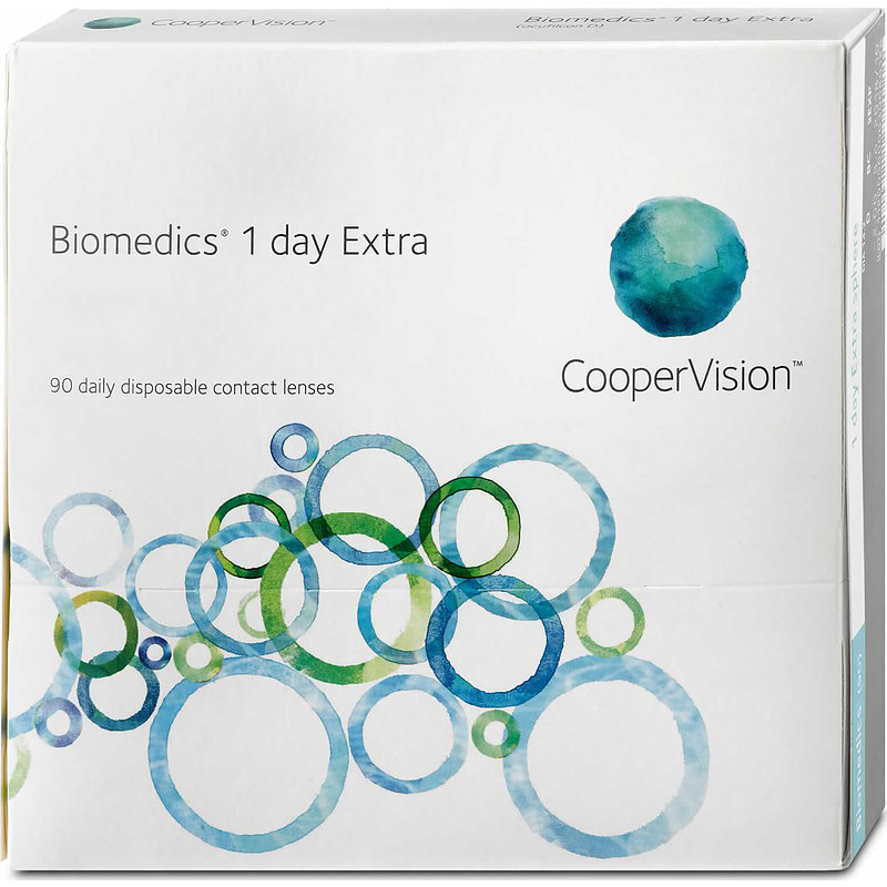 Biomedics 1day Extra 90er Box Cooper Vision Tageskontaktlinsen -0,50