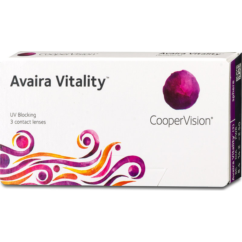 Avaira Vitality 3er Box Cooper Vision Monatskontaktlinsen -7,50