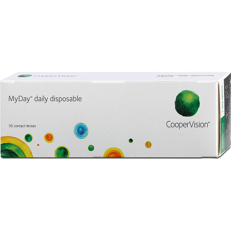 Coopervision MyDay Daily Disposable Contact Lenses (30 lenses)