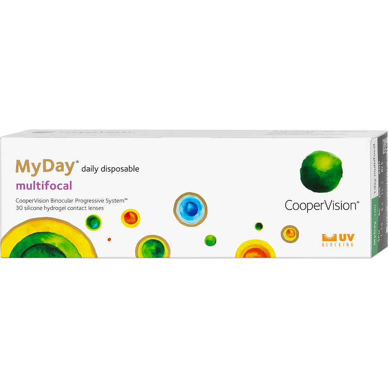 Myday Multifocal 30er Box Cooper Vision Tageskontaktlinsen +5,25 Achse HI