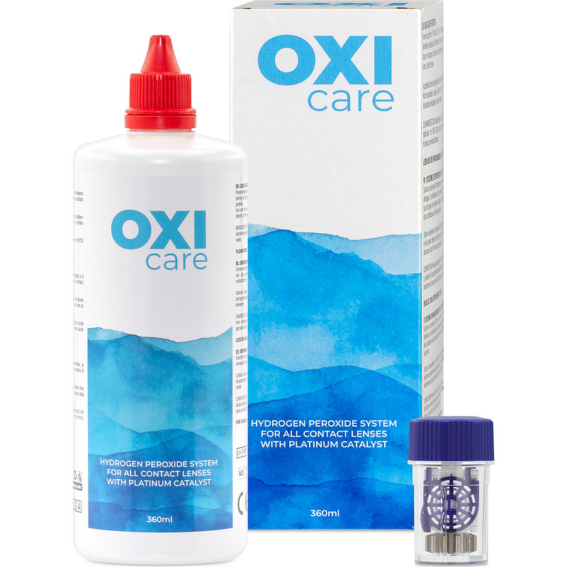 OXIcare (360 ml + 1 Behälter) Peroxidlösung, Pflegemittel