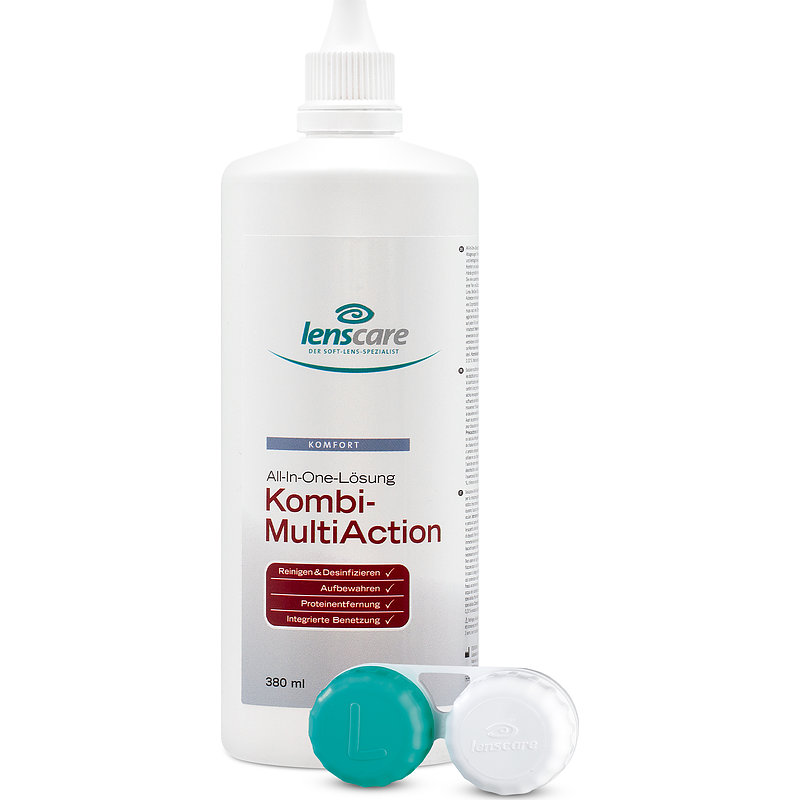 Kombi-multiaction Lenscare All-in-One-System Kontaktlinsen-Pflegemittel 1x380 ml