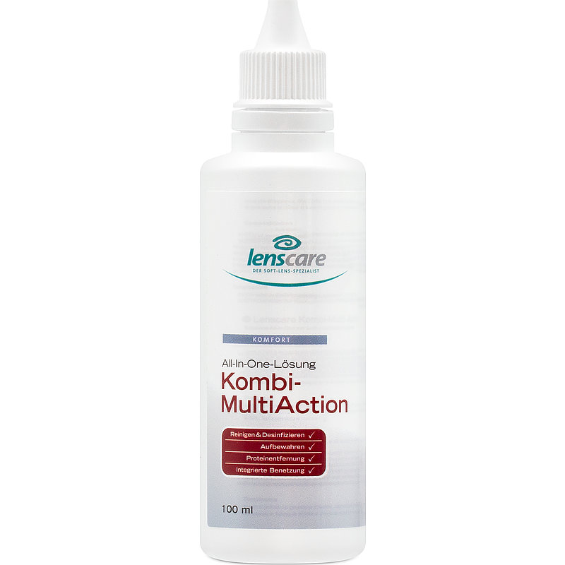 Kombi-multiaction Pocket Lenscare All-in-One-System Kontaktlinsen-Pflegemittel 1x100 ml