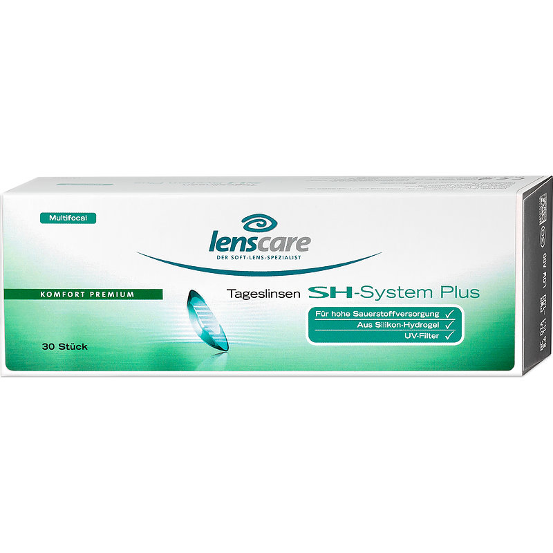 Sh-system Plus Multifocal Tageslinsen 30er Box Lenscare Tageskontaktlinsen