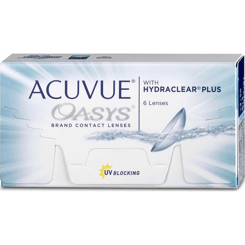 Acuvue Oasys 6er Box Johnson & Johnson Wochenkontaktlinsen -4,25