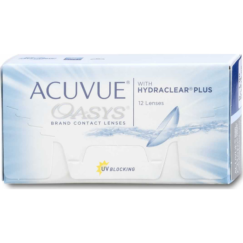 Acuvue Oasys 12er Box Johnson & Johnson Wochenkontaktlinsen -3,75