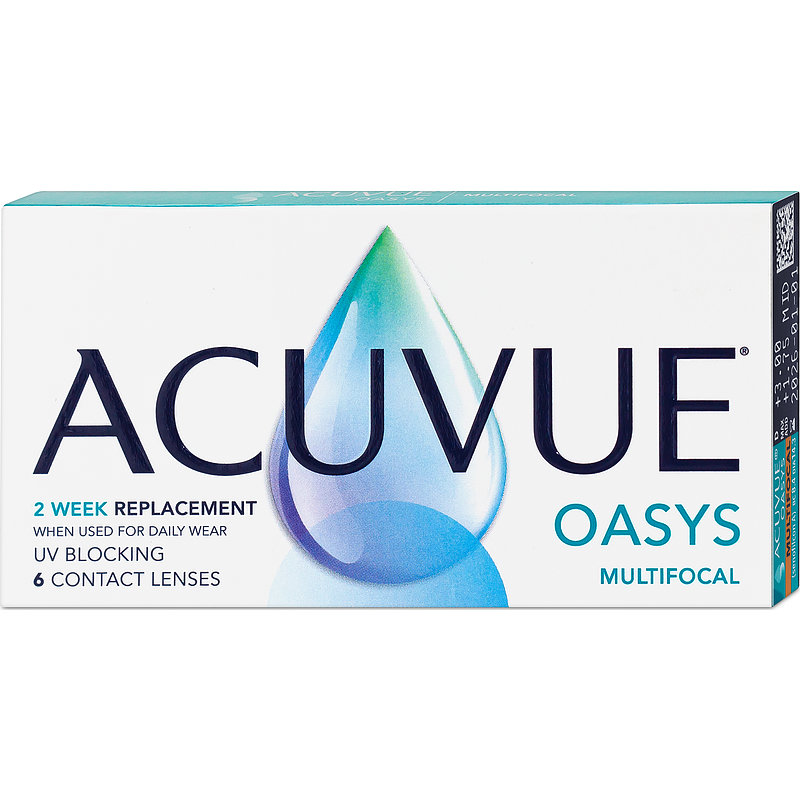 Acuvue Oasys Multifocal 6er Box Johnson & Johnson Wochenkontaktlinsen -8,75 Add HIGH