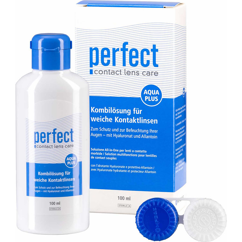 Perfect Aqua Plus Pocket Mpg&e All-in-One-System Kontaktlinsen-Pflegemittel 1x100 ml