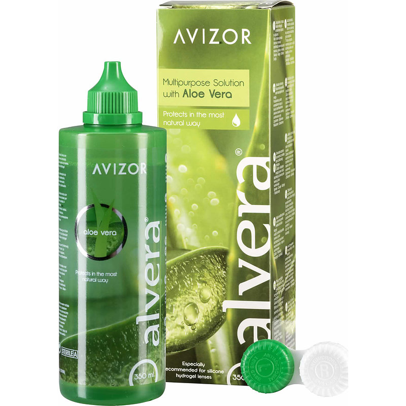 Avizor Alvera Mpg&e All-in-One-System Kontaktlinsen-Pflegemittel 1x350 ml