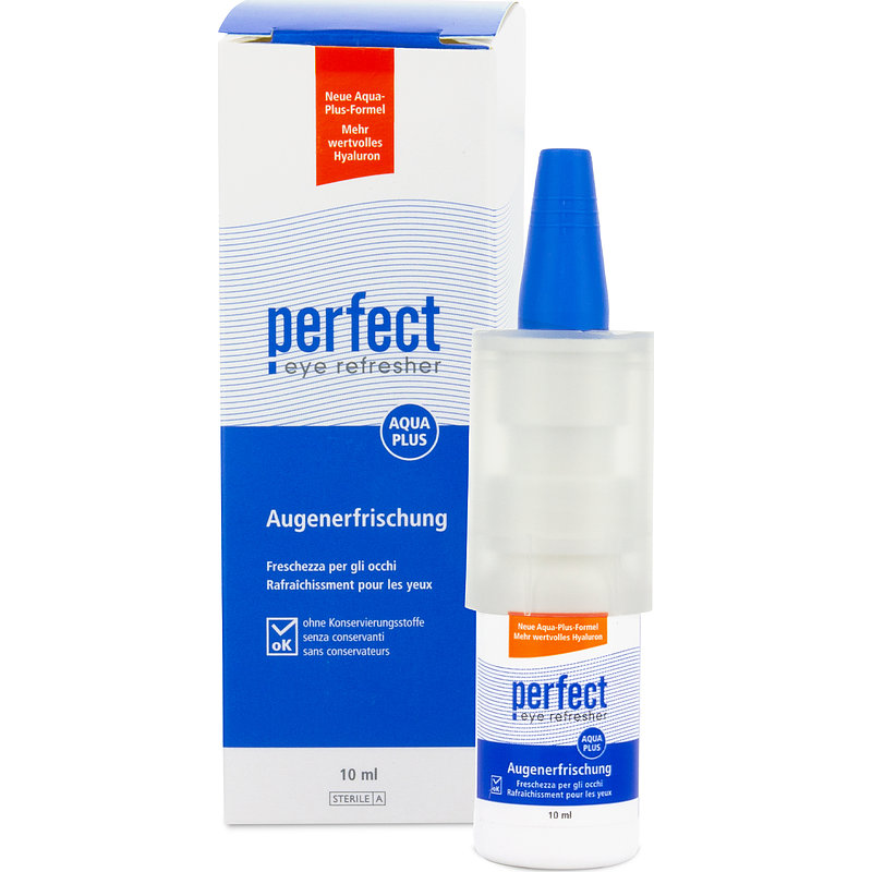 Perfect Aqua Plus Augenerfrischung Mpg&e Nachbenetzung Kontaktlinsen-Pflegemittel 1x10 ml