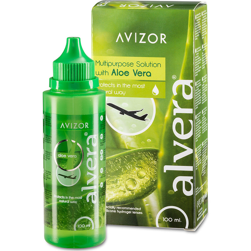 Avizor Alvera Pocket Mpg&e All-in-One-System Kontaktlinsen-Pflegemittel 1x100 ml