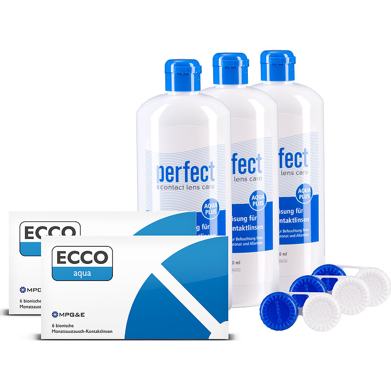 Ecco Aqua Bc 8,6 3er Set Mpg&e Monatslinsen Sparsets