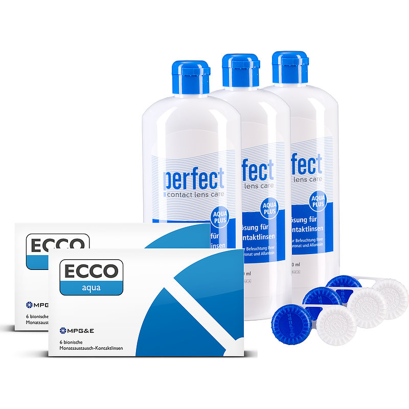 Ecco Aqua Bc 8,9 3er Set Mpg&e Monatslinsen Sparsets