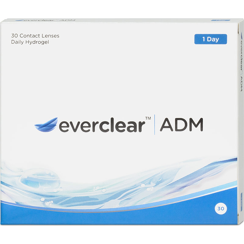 Everclear Adm 30er Box Everclear Tageskontaktlinsen +5,50