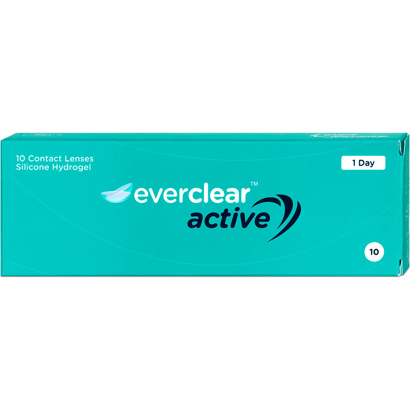 Everclear Active 10er Box Everclear Tageskontaktlinsen +2,50