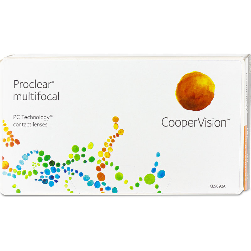 Proclear Multifocal 3er Box Cooper Vision Monatskontaktlinsen -6,50 Achse +1,00 Zyl. D