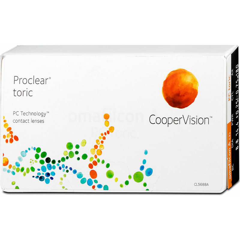 Proclear Toric 6er Box, Bc 8,4 Cooper Vision Monatskontaktlinsen